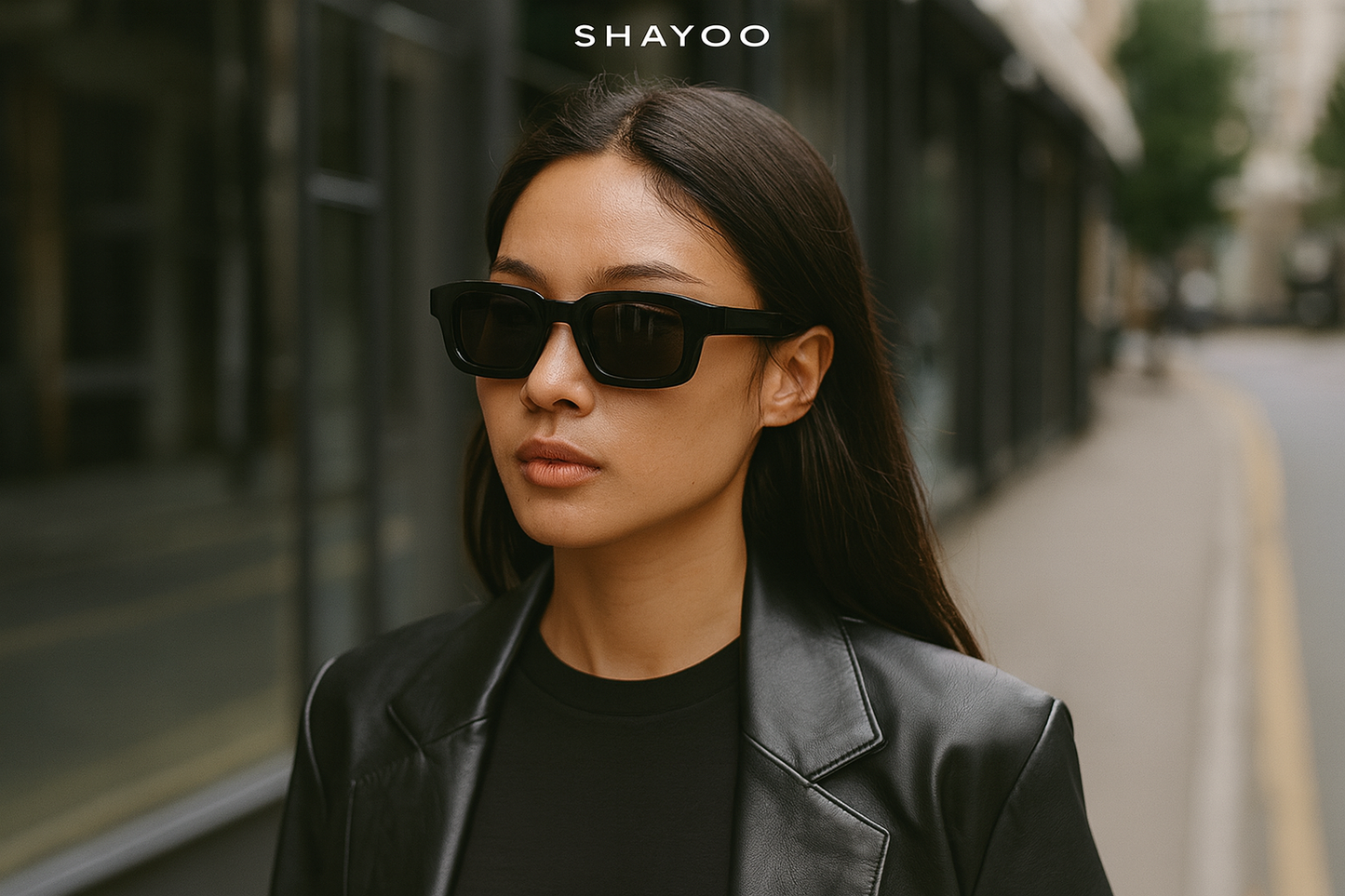 Personne style urbain avec lunettes noires