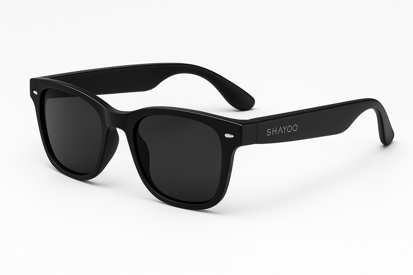 Lunettes AI noires 4K
