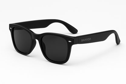 Lunettes AI noires 4K