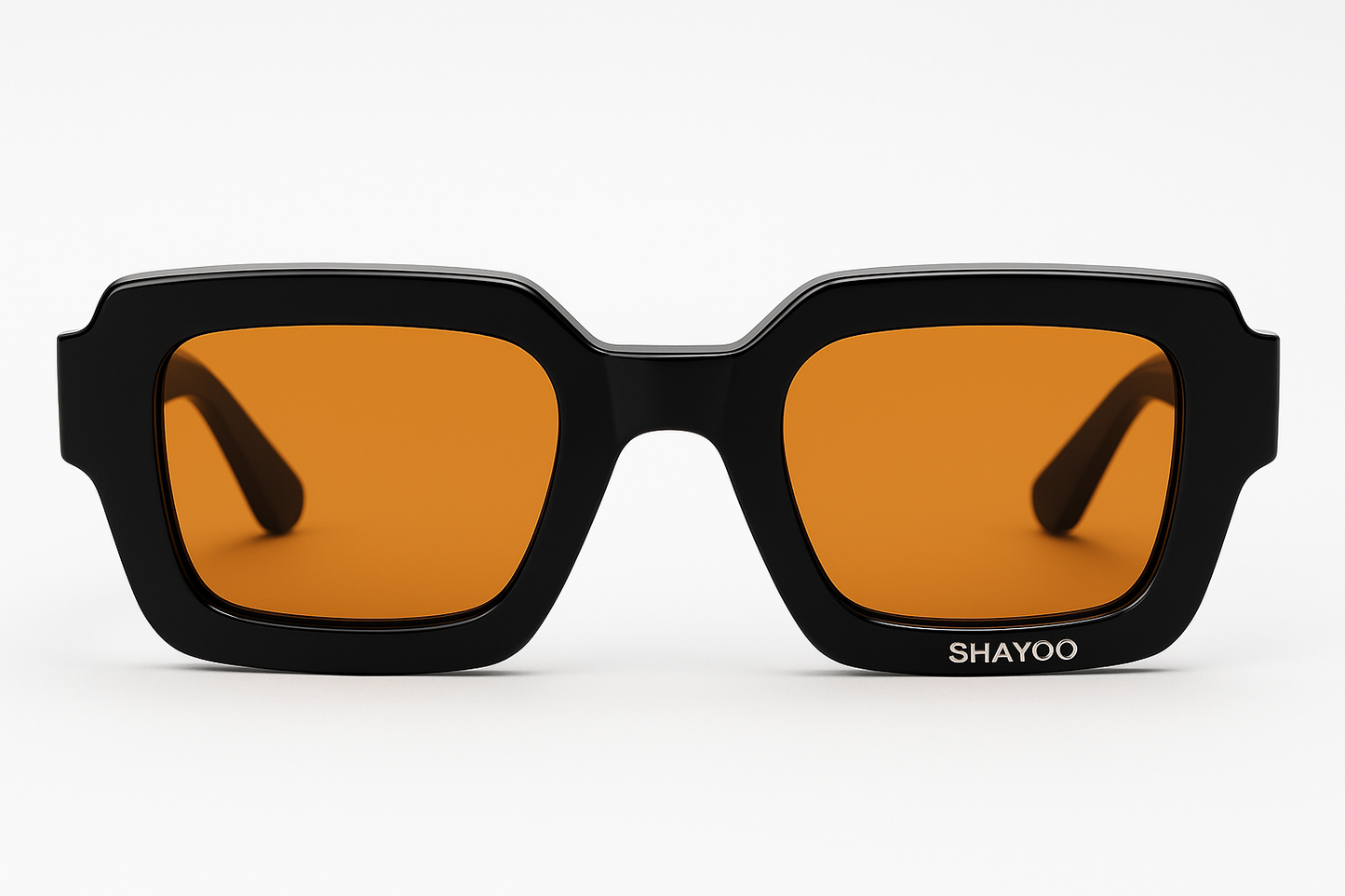 Lunettes noir/orange bold