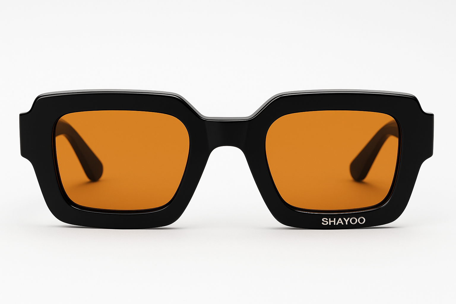 Lunettes noir/orange bold