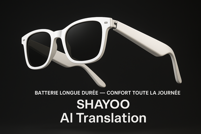 Lunettes W-BK avec texte français