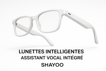 Lunettes W-WH avec texte français