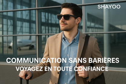 Personne utilisant les lunettes